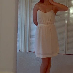 Madewell Silk Daylight Dress - Pale Oyster